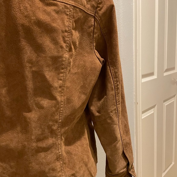 100% Leather,  gorgeous light brown jacket. - Picture 7 of 9